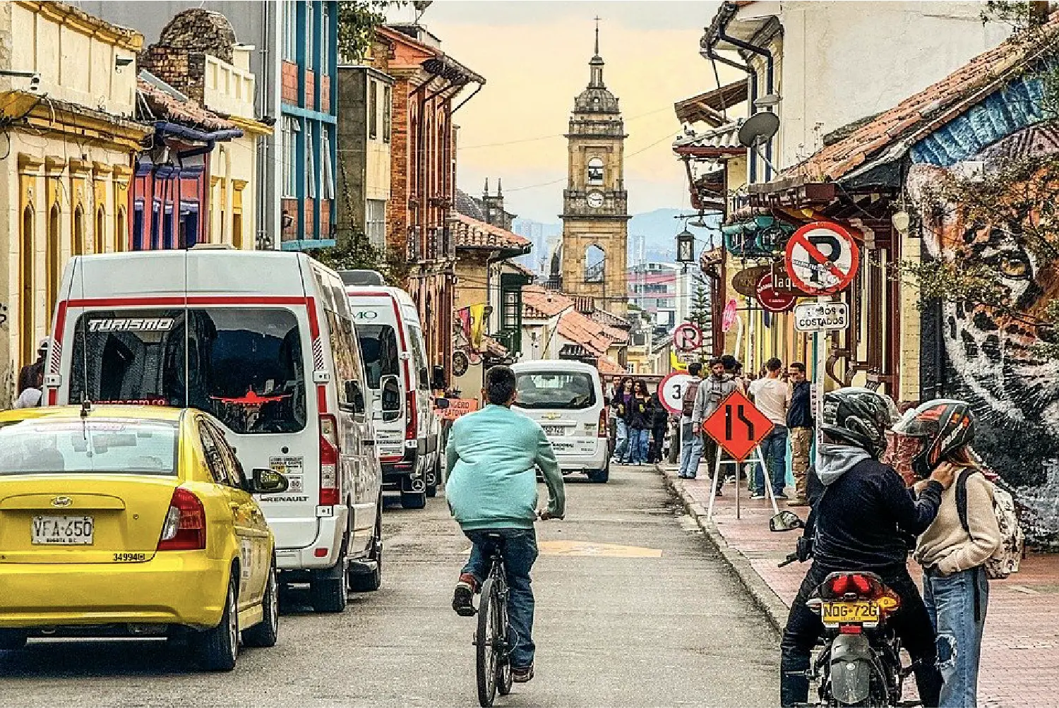 bogota walking tour