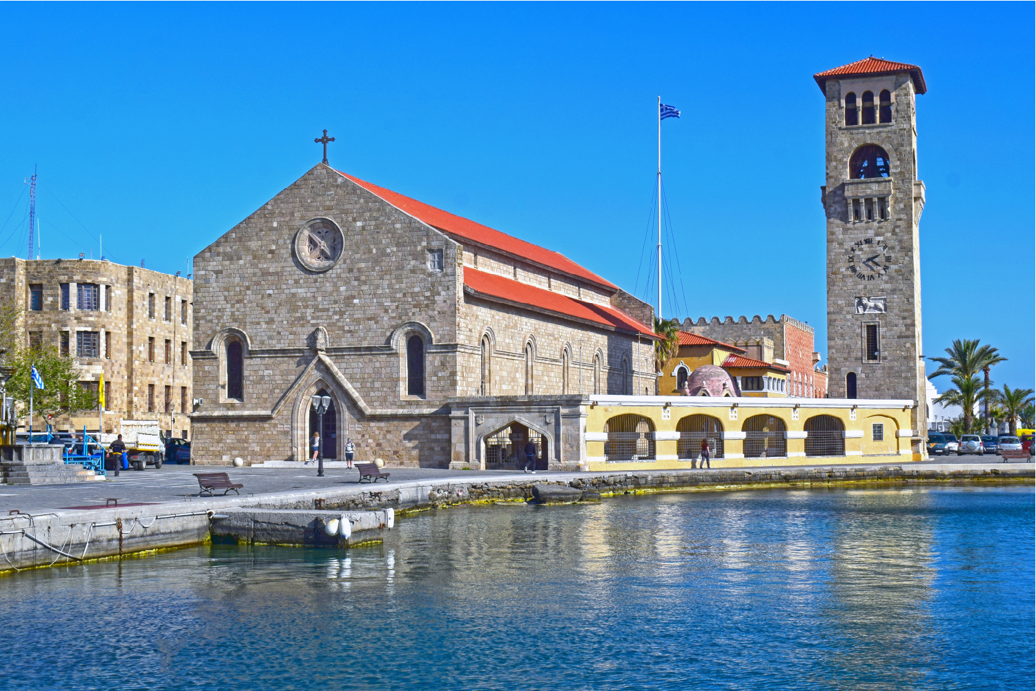 rhodes walking tour